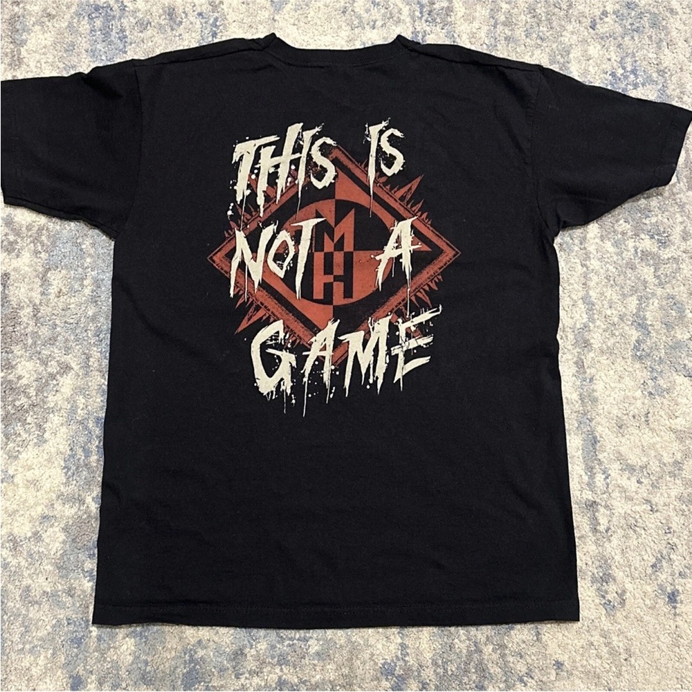 2013 Machine Head This Is Not A Game T-shirt Double Sided Graphics Metal Band - Picture 2 of 6